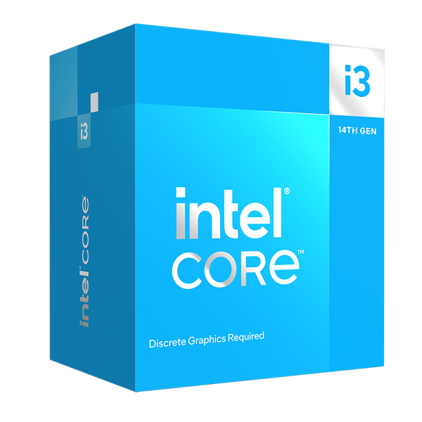 CPU Intel Core i3 14100F (UP TO 4.7GHZ, 4 NHÂN 8 LUỒNG, 12MB CACHE, 60W) - Box chính hãng