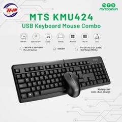 Bộ Bàn phím và chuột có dây Mytechsun KMU424