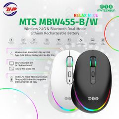 Chuột sạc không dây Mytechsun MBW455 - SILENT