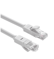 Dây cáp mạng Cat6 tròn UGREEN NW102 màu trắng hai đầu đúc sẵn, chuẩn CAT6