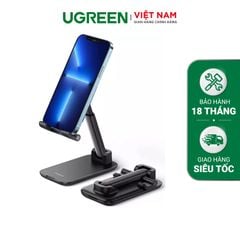 Giá đỡ điện thoại UGREEN 20435 – Dễ dàng gấp gọn, thay đổi độ cao – Phù hợp cho điện thoại 4-7.2inch