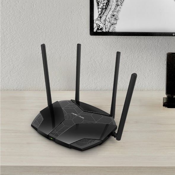 Router Wifi 6 Mercusys MR70X băng tần kép AX1800