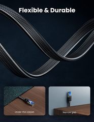 Cáp mạng Cat8 Ugreen NW190 40Gbps 2000mhz – Hàng chính hãng