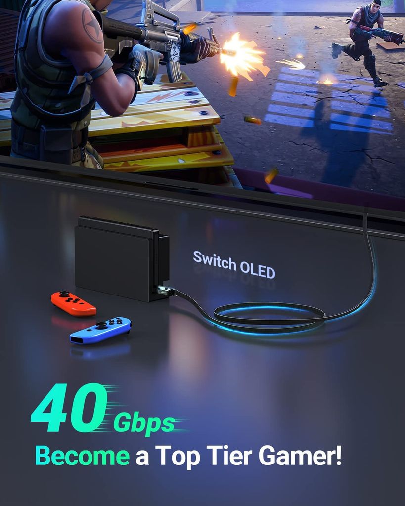 Cáp mạng Cat8 Ugreen NW190 40Gbps 2000mhz – Hàng chính hãng