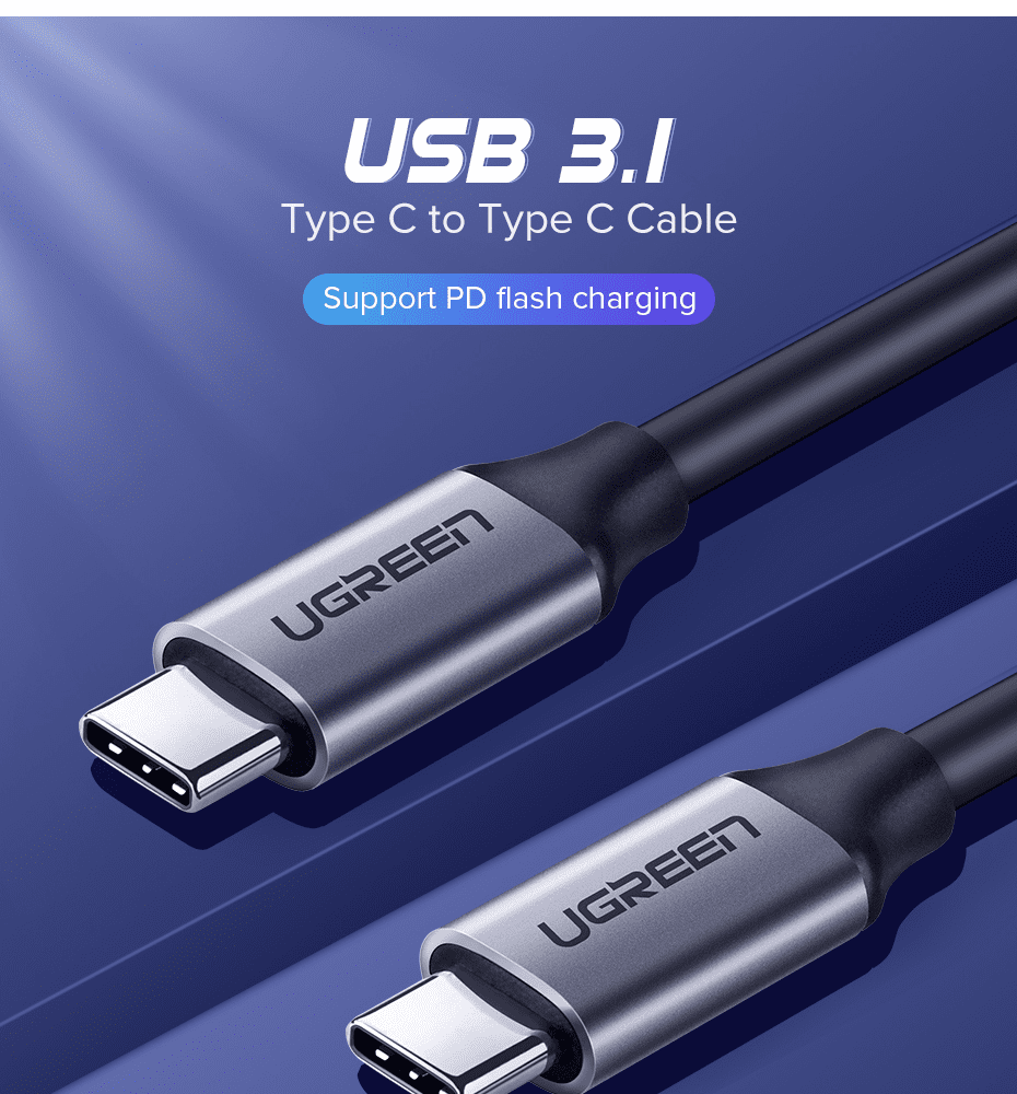 Cáp Video Type C Ugreen US161 hỗ trợ 4k@60Hz