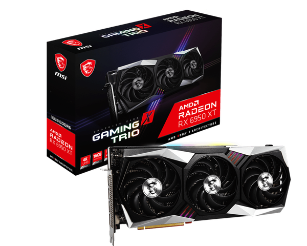 VGA MSI Radeon RX 6950 XT GAMING X TRIO 16GB GDDR6