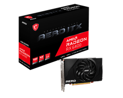 VGA MSI Radeon RX 6400 AERO ITX 4GB GDDR6