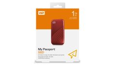 Ổ CỨNG DI ĐỘNG WD MY PASSPORT SSD 1TB ĐỎ USB 3.2 WDBAGF0010BRD-WESN