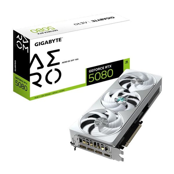 VGA Gigabyte GeForce RTX 5080 AERO OC SFF 16G (GV-N5080AERO OC-16GD)