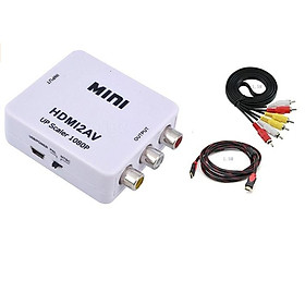 Bộ chuyển HDMI->AV MINI 1080P HDMI2AV