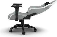 Ghế Corsair TC200 Leatherette Light Grey/White (CF-9010045-WW)