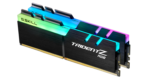 RAM PC - Desktop Gskill Trident Z RGB (F4-3200C16D-32GTZR) 32GB (2x16GB) DDR4 3200MHz
