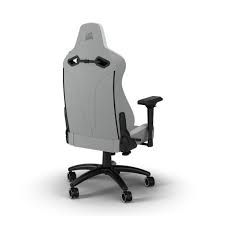 Ghế Corsair TC200 Leatherette Light Grey/White (CF-9010045-WW)