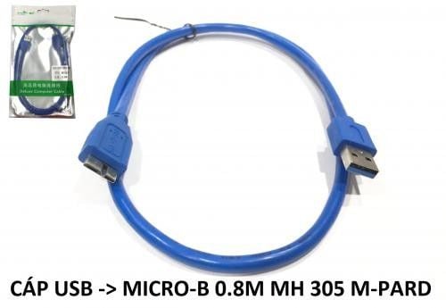 Cable USB 3.0 -> MICRO-B 0.8 MH 305 M-PARD