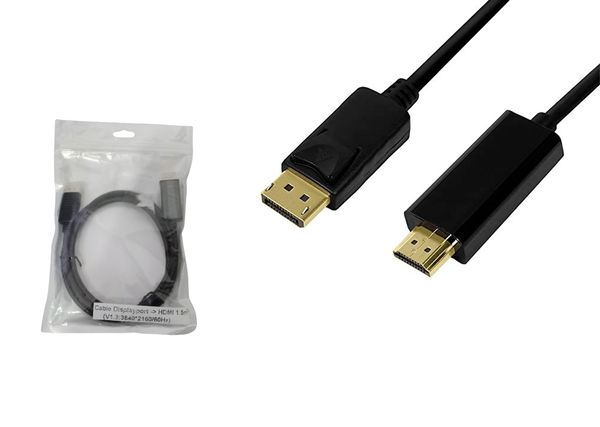Cáp Displayport K->HDMI L 0.2m BX017 #