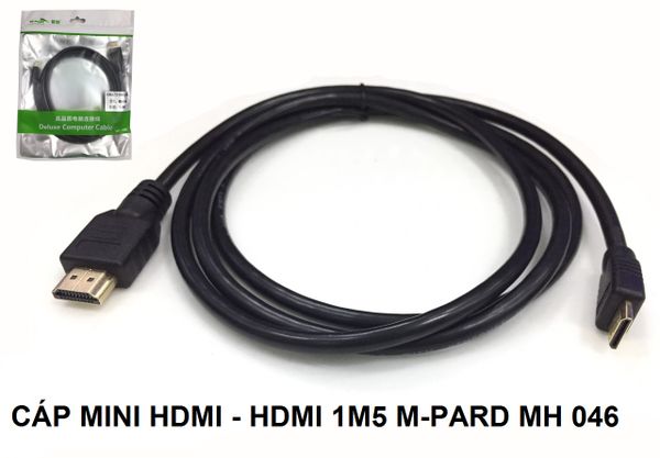 Cáp mini HDMI->HDMI 1.5m MH046 M-PARD