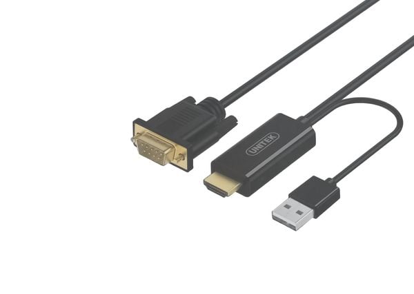 Cáp HDMI->VGA 1.8m V128CBK UNITEK