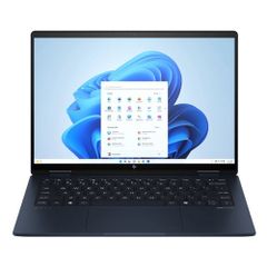 Laptop - Máy tính xách tay HP Envy x360 14-fc0091TU A19C1PA (Ultra 5 125U/ 16GB/ 1TB SSD/ 14.0inch OLED Touch/ Win11/ Blue/ Vỏ nhôm/ Pen)