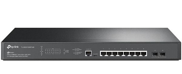 Switch TP-LINK TL-SG3210XHP-M2 8-Port 2.5G and 2-Port 10GE SFP+ with 8-Port PoE