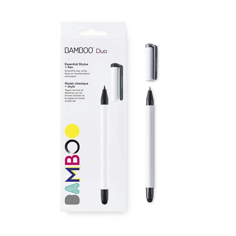 Bút cảm ứng Wacom Bamboo Duo, 4th Generation (CS-191/W0-CX) (Trắng)