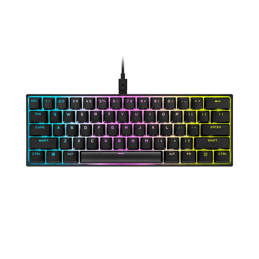 Bàn phím Corsair K65 Mini Red sw (USB/RGB/Red switch) (CH-9194010-NA)