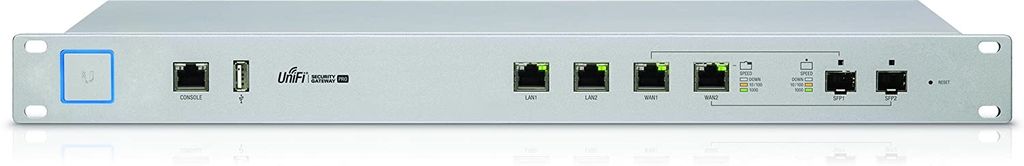 Unifi Security Gateway Pro - Router cân bằng tải cộng gộp băng thông, hỗ trợ 1000 user (USG-PRO-4)