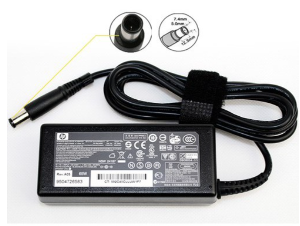 Sạc Laptop HP 18.5V-3.5A-65W (Đầu kim) (7.4mm*5.0mm) (NQ)