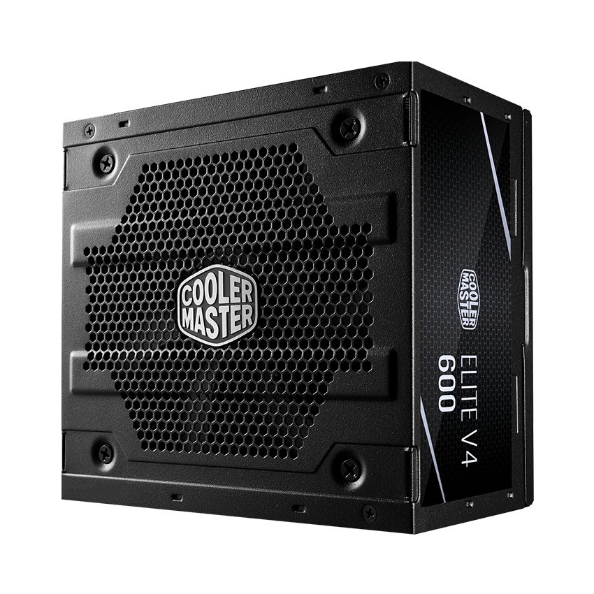 Nguồn máy tính Cooler master Elite 600w V4 (80 Plus /Màu Đen)