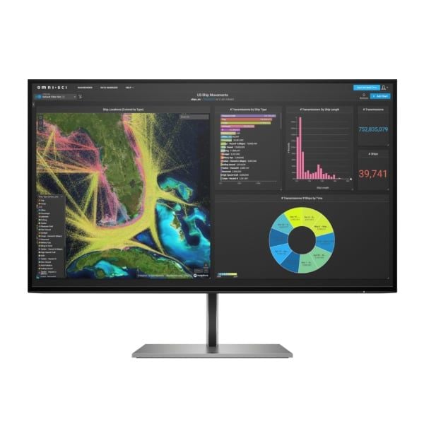 Màn hình HP Z Display Z27K G3 1B9T0AA (Màn đồ họa/ 27Inch/ 4K (3840x2160)/ 60HZ/ 350cd/m²/ IPS/ USB Type-C)