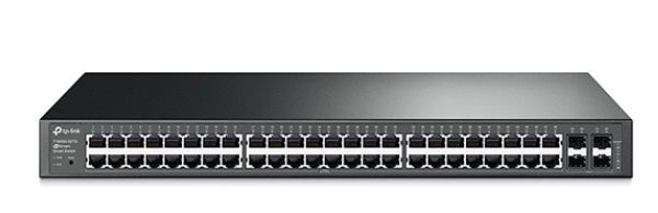 Switch with 4 SFP Slots TP-LINK T1600G-52TS JetStream 48-Port Gigabit Smart