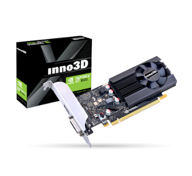 Card màn hình INNO3D GT 1030 2GB GDDR5 2GB GDDR5 (N1030-1DDV-E5BL)