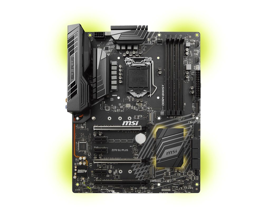 Main MSI Z370 SLI PLUS (Chipset Intel Z370/ Socket LGA1151/ VGA onboard)