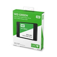 Ổ cứng SSD WD Green 120GB SATA 2.5 inch (Đọc 545MB/s - Ghi 430MB/s) (WDS120G2G0A)