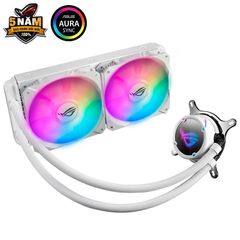 Tản nhiệt nước AIO Asus ROG STRIX LC 240 RGB White Edition Trắng