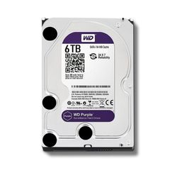 Ổ cứng HDD Western Purple 6TB 3.5 inch, 5640RPM, SATA3, 128MB Cache (WD62PURZ)