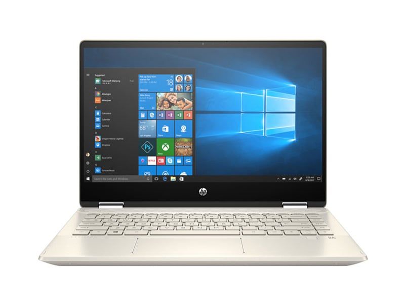 Laptop - Máy tính xách tay HP Pavilion X360 14-dy0171TU 4Y1D6PA (Core™ i3-1125G4/4GB/512GB/Intel UHD/14 inch FHD/Win 10/Vàng)