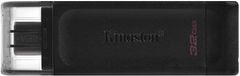 USB Kingston DataTraveler 70 32GB Portable and Lightweight USB-C flashdrive with USB 3.2 Gen 1 speeds DT70/32GB