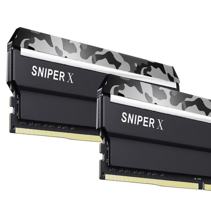 メモリー G.Skill SNIPER X 16GB (2x8GB) DDR4 G.SKILL Sniper X 16GB (2x8GB) DDR4 3600MHz F4-3600C19D-16GSXWB