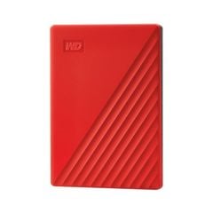 Ổ cứng di động Western Digital My Passport 4Tb USB3.2 (WDBPKJ0040BRD)- Đỏ