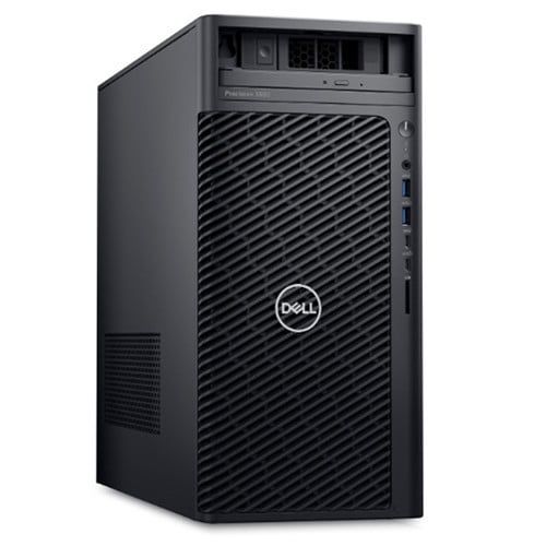Máy tính trạm Dell Precision 3680 Tower, i9-14900, 32GB, 256GB SSD, 2TB HDD, NVIDIA T1000 8GB, KB, M, PSU 500W, Ubuntu, 3Y WTY