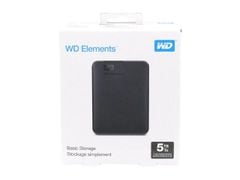Ổ cứng di động HDD Western Digital Elements Portable 5TB 2.5″ USB 3.0 WDBU6Y0050BBK