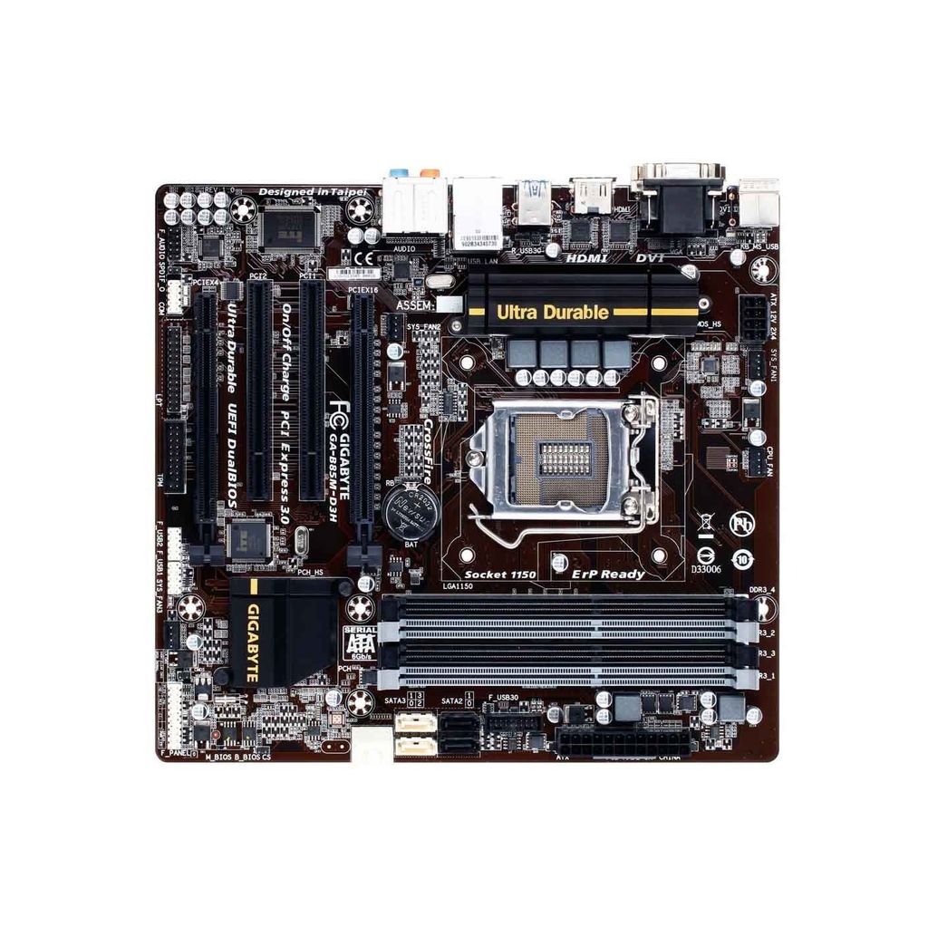 Mainboard Gigabyte B85MD3H (V1.0)Chipset Intel B85