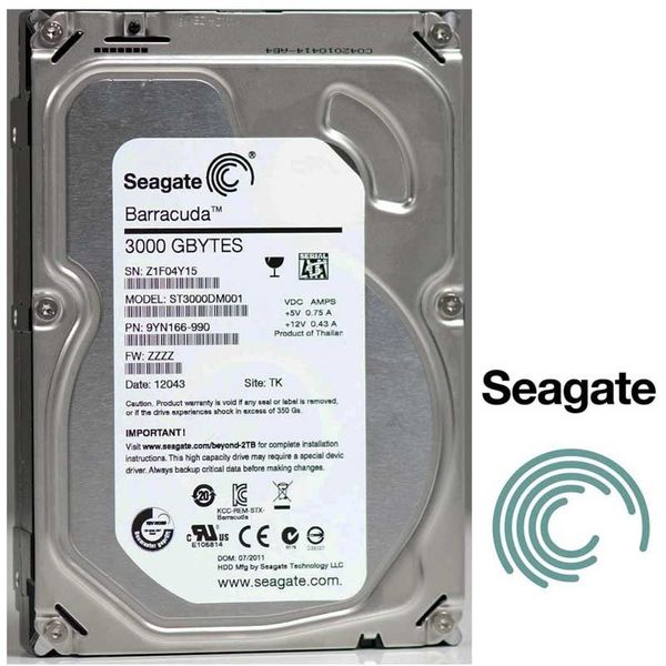 Ổ ĐĨA CỨNG Máy ĐỂ BÀN (PC) SEAGATE 3TB Sata (BH 2N)