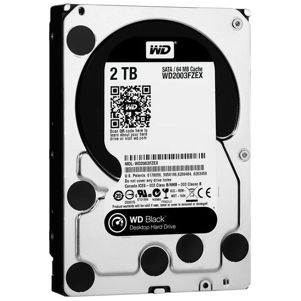 Ổ Cứng HDD WD Black™ 2TB/64MB/7200rpm/3.5 - WD2003FZEX