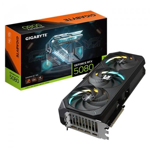 VGA Gigabyte RTX 5080 GAMING OC 16GB (N5080GAMING OC-16GD)