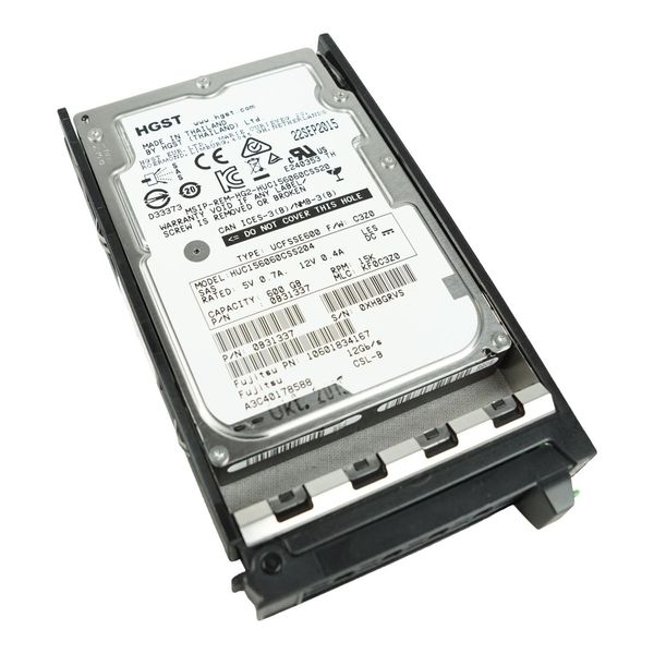 Ổ Cứng Máy Chủ FUJITSU S26361-F5571-L600 HD SAS 12G 6TB 7.2K 512e HOT PL 3.5' BC