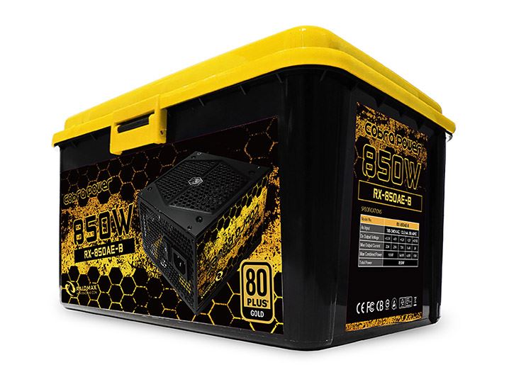 Nguồn Máy Tính RAIDMAX Cobra RX-1000AE-B (1000W/80 PLUS GOLD/Semi Modu