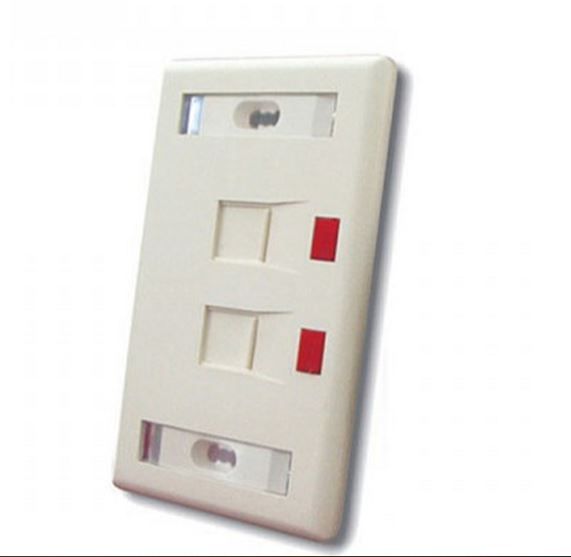 Mặt nạ 2-port Faceplate COMMSCOPE (272368-2)