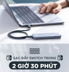 Cáp sạc nhanh Type C UGREEN US286 – Sạc nhanh dòng 3A, lõi đồng nguyên chất