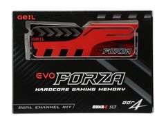 Ram GEIL EVO FORZA 16GB 2*8GB DDR4 2400MHz - CL16 - Màu vàng đen